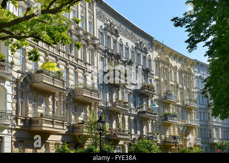 Altbau, Planufer, Kreuzberg, Berlin, Deutschland Stockfoto