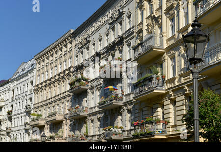 Altbau, Planufer, Kreuzberg, Berlin, Deutschland Stockfoto