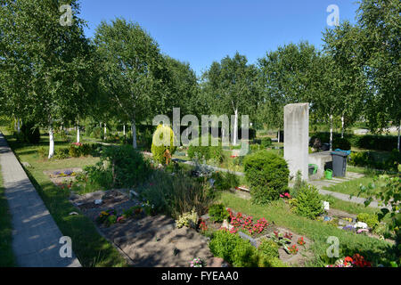 Tierfriedhof, Hausvaterweg, Falkenberg, Lichtenberg, Berlin, Deutschland Stockfoto