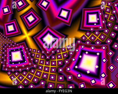 Geometrisch abstrakten Darstellung Stockfoto