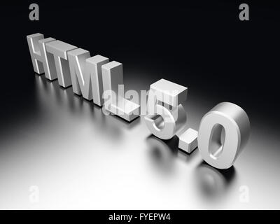 HTML 5.0 Stockfoto
