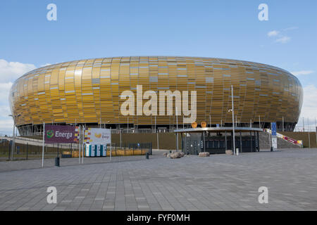 Polsat Plus Arena FKA Stadion Energa Gdańsk und PGE Arena, Stockfoto