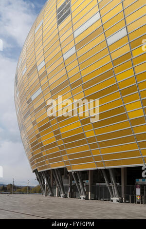 Polsat Plus Arena FKA Stadion Energa Gdańsk und PGE Arena, Stockfoto