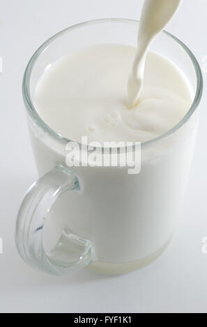 Milch Stockfoto