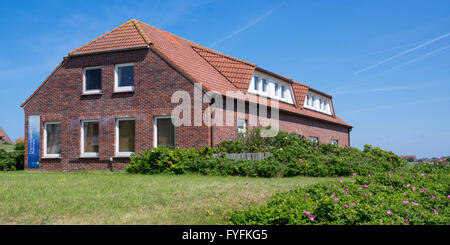 Nationalpark-Haus, National Park Centre, Baltrum, Osten Ostfriesischen Inseln, Ostfriesland, Niedersachsen, Deutschland Stockfoto