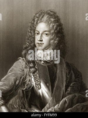 James Francis Edward, Prinz von Wales, 1688-1766, der englische Sohn von James II von England, Stockfoto