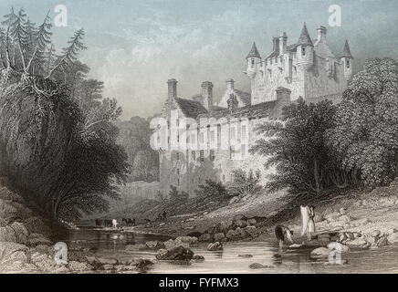 Cawdor Castle, Cawdor, Schottland Stockfoto