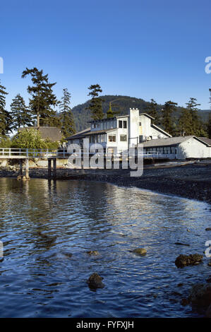 Bartwood Lodge, Orcas Island, WA Stockfoto