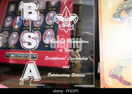 Boy speichern Scouts of America in Manhattan, New York City, USA Stockfoto