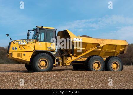 Bell B30D Muldenkipper Stockfoto