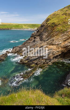 Abereiddy - Pembrokeshire Stockfoto