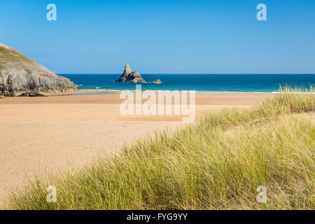 Broad Haven (Süd) - Pembrokeshire Stockfoto