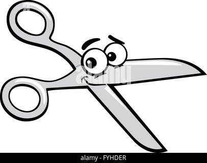 Schere Clip Kunst Cartoon illustration Stockfoto