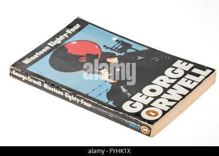 George Orwell neunzehn achtzig vier Taschenbuch Verlag Penguin Stockfoto