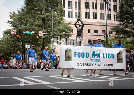 2013 Charlotte Pride Festival Stockfoto