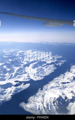 Grönland, Luftbild Stockfoto