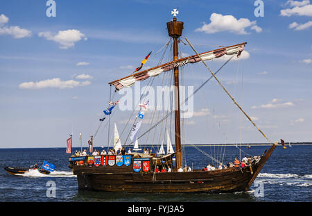 Ubena von Bremen, Hanse Sail 2008, Warnemünde Stockfoto