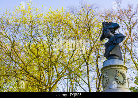 Denkmal von Friedrich II. im Publik Park, Berlin Stockfoto