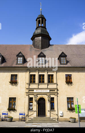 Rathaus in Bad Belzig, Brandenburg, Deutschland Stockfoto