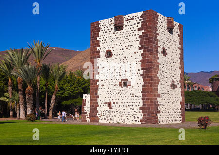 Turm Torre del Conde in San Sebastian - Insel La Gomera - Kanarische Stockfoto