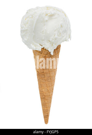 Vanille-Eis Stockfoto