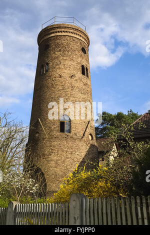 Wasserturm in Bad Saarow, Brandenburg, Deutschland Stockfoto