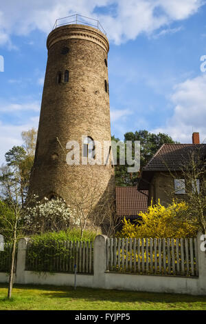 Wasserturm in Bad Saarow, Brandenburg, Deutschland Stockfoto