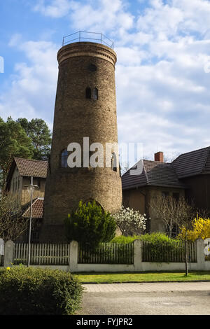 Wasserturm in Bad Saarow, Brandenburg, Deutschland Stockfoto