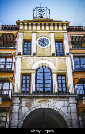 Plaza de Zocodover, Tourismus, Toledo, berühmte Stadt in Spanien Stockfoto