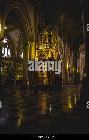 Kathedrale Bögen, Tourismus, Toledo, berühmte Stadt in Spanien Stockfoto