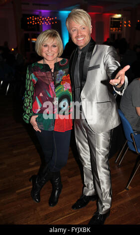 Mary Roos und Ross Antony Stockfoto