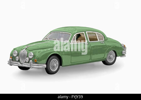 Jaguar Mark 2, Spielzeugauto Stockfoto