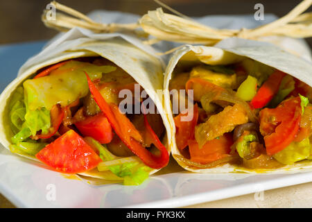 Chicken Quesadilla Stockfoto