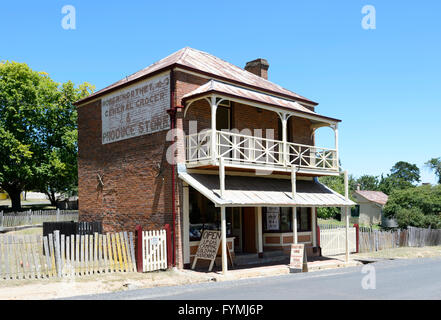 Alte-Gemischtwarenladen im historischen Dorf von Hill End, New-South.Wales, Australien Stockfoto