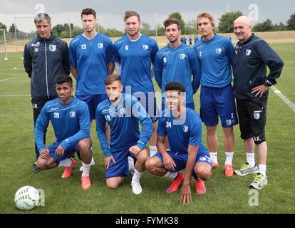 Neue Artikel 1.FC Magdeburg 2015/16 Stockfoto