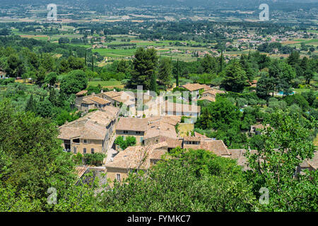 Mittelalterliche Dorf von Oppede le Vieux, Region Vaucluse, Provence Alpes Cote d ' Azur, Frankreich Stockfoto