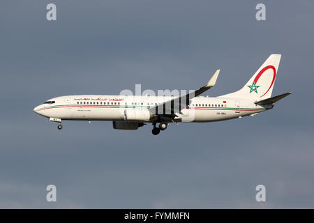 RAM Royal Air Maroc Boeing 737-800 Flugzeug Stockfoto