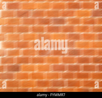 Ziegel in Italien alte Wand- und Textur Material Hintergrund Stockfoto