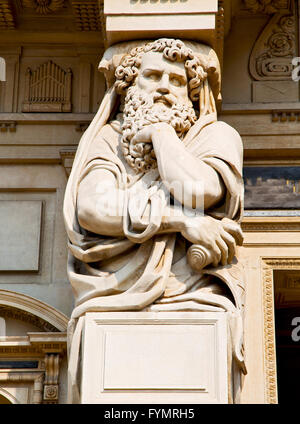 im alten historischen Statue Marmor Stockfoto