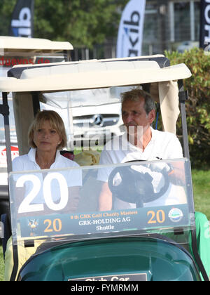 Uschi Glas mit Ehemann Dieter Hermann Stockfoto