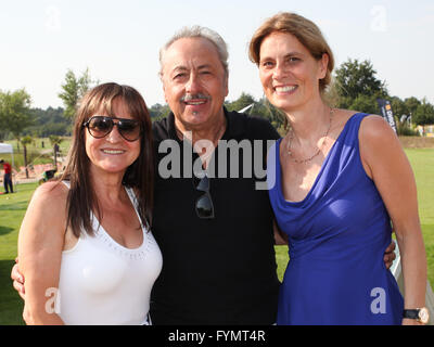 Wolfgang Stumph mit Frau und Sarah Wiener Stockfoto