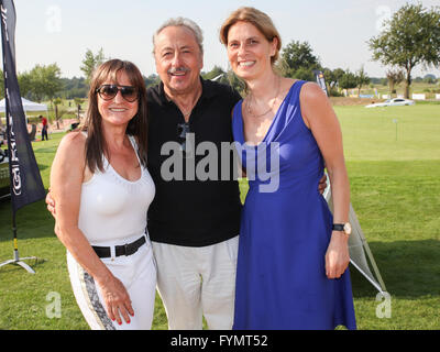 Wolfgang Stumph mit Frau und Sarah Wiener Stockfoto