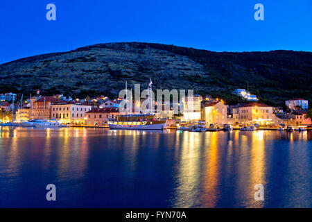 Insel Vis Abend Blick Stockfoto