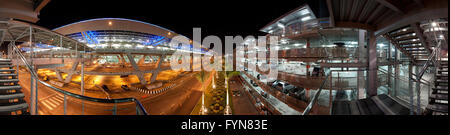 städtischen Parkhaus Stockfoto