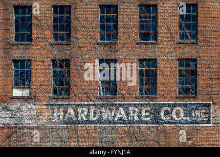 Tägliche Zeitung und Post Gebäude, Morristown Tennessee USA Stockfoto