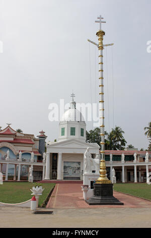 St.Thomas-Kirche in Kodungalloor Stockfoto