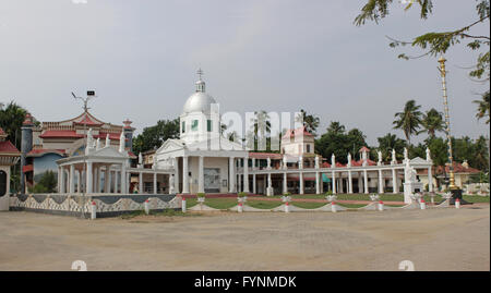 St.Thomas-Kirche in Kodungalloor Stockfoto