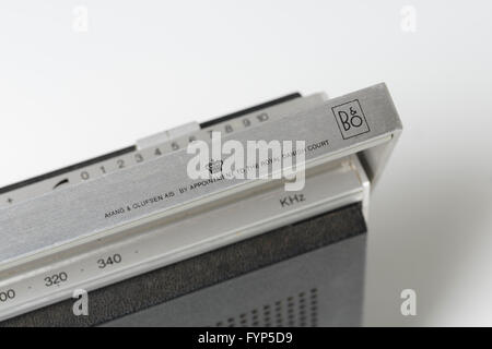 Bang &amp; Olufsen Beolit 700 Radio, einem kultigen Design von 1972 von Jacob Jensen. Stockfoto