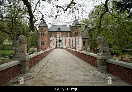 Château de Grand-Bigard Gatehouse Eingang-1 Stockfoto