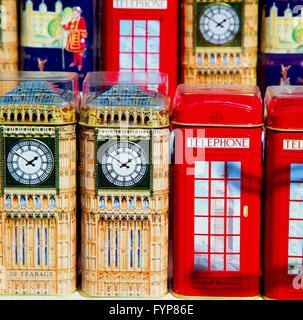 Souvenir in England London veraltet Symbol Stockfoto